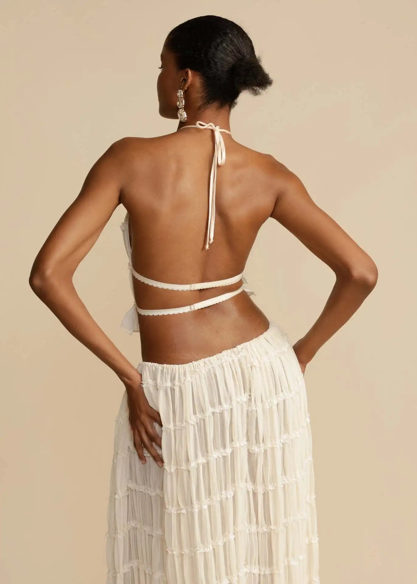 Santa | Pleated Two-Piece Set